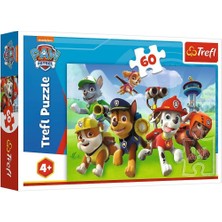 paraply PUZZLE-17321 Paw Patrol 60 Parça Puzzle Kız Erkek Çocuk Oyuncak Eğitici Oyuncaklar