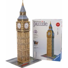 paraply Ravensburger Big Ben Saat Kulesi 3D Puzzle Kız Erkek Çocuk Oyuncak Eğitici Oyuncaklar