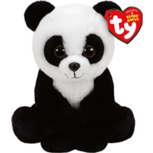 OMZ Ty Beanie Babies Baboo Panda Peluş 15CM Kız Erkek Çocuk Oyuncak Eğitici Oyuncaklar
