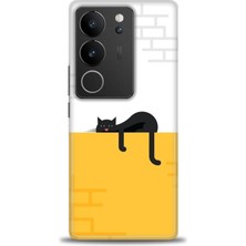 Rulet Vivo V29 5g Kılıf Hd Baskılı Kılıf + Seramik Tam Kaplayan Ekran Koruyucu 79