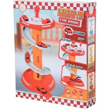 OMZ 2061 Dönen Itfaiye Garaj Oyun Seti -Özka Kız Erkek Çocuk Oyuncak Eğitici Oyuncaklar