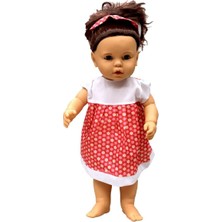 OMZ Sunman Lila Sesli Saçlı Et Bebek Kız Erkek Çocuk Oyuncak Eğitici Oyuncaklar