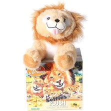 paraply Prm 15803 Prime 3D Aslan Peluş Selfie 48 Parça Puzzle Kız Erkek Çocuk Oyuncak Eğitici Oyuncaklar
