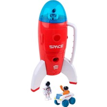 paraply Sunman Astro Venture Sesli ve Işıklı Uzay Roketi Kız Erkek Çocuk Oyuncak Eğitici Oyuncaklar