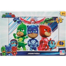 OMZ Ks Puzzle 100 Parça Pijamaskeliler Kız Erkek Çocuk Oyuncak Eğitici Oyuncaklar