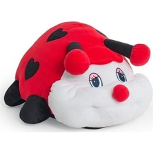 OMZ Uğur Böceği Peluş Oyuncak 35X20 Kız Erkek Çocuk Oyuncak Eğitici Oyuncaklar