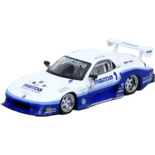 OMZ Inno 1/64 Mazda Rx7 FD3S Lb-Super Sılhouette Hong Kong Toy Car Salon 2024 Kız Erkek Çocuk Oyuncak Eğ
