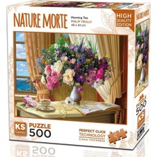 paraply Ks Games Sabah Çayı Puzzle 500 Parça Kız Erkek Çocuk Oyuncak Eğitici Oyuncaklar