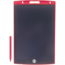 OMZ 10 Inch LCD Kırmızı Yazı Tahtası Kız Erkek Çocuk Oyuncak Eğitici Oyuncaklar