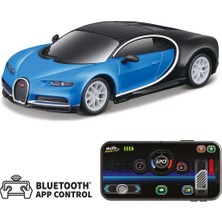 paraply Maisto 1:41 App Control Kumandalı Metal Araba Bugatti Chiron 20 Kız Erkek Çocuk Oyuncak Eğitici Oyun