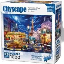 paraply Ks Games Night Lights Of Paris Puzzle 1000 Parça 20795 Kız Erkek Çocuk Oyuncak Eğitici Oyuncaklar