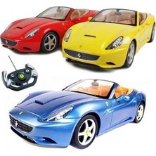 paraply Rastar Kumandalı 1:12 Ferrari California Kız Erkek Çocuk Oyuncak Eğitici Oyuncaklar