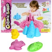 OMZ Kozmik Oyun Kumu Seti 500 Gr. Kız Erkek Çocuk Oyuncak Eğitici Oyuncaklar