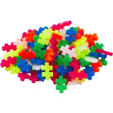 OMZ Neon Mix 100 Parça Kız Erkek Çocuk Oyuncak Eğitici Oyuncaklar