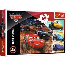 OMZ PUZZLE-17327 Disney Cars 3 60 Parça Puzzle Kız Erkek Çocuk Oyuncak Eğitici Oyuncaklar