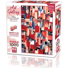 OMZ 20664 Untitled Abstract Composition 1000 Parça Puzzle Kız Erkek Çocuk Oyuncak Eğitici Oyuncaklar