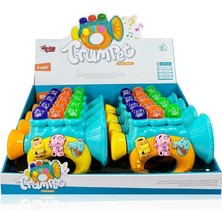 paraply JLG-855-38A Işıklı ve Müzikli Trompet Bebek - 1ADET Stokta Olan Gönderilir Kız Erkek Çocuk Oyuncak E