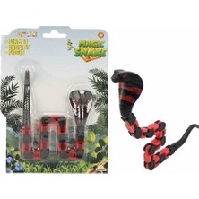 OMZ Funmix Bükülebilen Yılan Figürü Kız Erkek Çocuk Oyuncak Eğitici Oyuncaklar