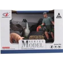 OMZ Kutulu Model Çiftçi, Domuz,tavşan, Kaz Kız Erkek Çocuk Oyuncak Eğitici Oyuncaklar