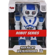 paraply DF-6022 Işıklı ve Müzikli Disk Atan Uzay Savaşçısı Robot Kız Erkek Çocuk Oyuncak Eğitici Oyuncaklar