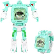 OMZ Dönüşebilen Robot Saat Oyun Konsolu Kız Erkek Çocuk Oyuncak Eğitici Oyuncaklar