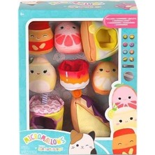 OMZ Sq MM0018 Micromallows 4 Figür 4 Aksesuar Set -Necotoys Kız Erkek Çocuk Oyuncak Eğitici Oyuncaklar