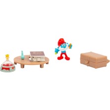 OMZ Şirinler Şirin Baba Oyun Seti Kız Erkek Çocuk Oyuncak Eğitici Oyuncaklar