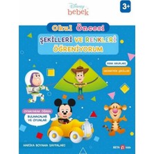 OMZ Disney Eğitsel Okul Öncesi Şekilleri ve Renkleri Öğreniyorum Kız Erkek Çocuk Oyuncak Eğitici Oyuncak