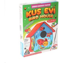 paraply 2788 Ahşap Kuş Evi -Totteriq Kız Erkek Çocuk Oyuncak Eğitici Oyuncaklar