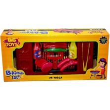 OMZ SMK013 Kutulu Barbekü Seti Kız Erkek Çocuk Oyuncak Eğitici Oyuncaklar