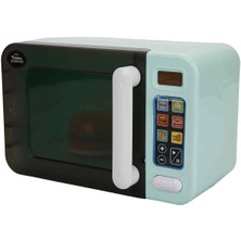 OMZ Little Chef Sesli ve Işıklı Mikrodalga Fırın Kız Erkek Çocuk Oyuncak Eğitici Oyuncaklar