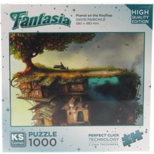 OMZ Ks Games Pianist On The Rooftop 1000 Parça 20777 Kız Erkek Çocuk Oyuncak Eğitici Oyuncaklar