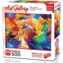 OMZ Ks Games Color Universe Puzzle 500 Parça 20064 Kız Erkek Çocuk Oyuncak Eğitici Oyuncaklar