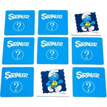 OMZ Şirinler Hafıza Oyunu Kız Erkek Çocuk Oyuncak Eğitici Oyuncaklar