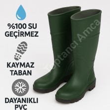 Toptancı Amca Yeni Nesil Çok Amaçlı Çizme Haki Renkli Çizme Bot Hafif Çizme Kaliteli Çizme Çakı Hediye