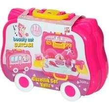 paraply Valiz Güzellik Seti Kız Erkek Çocuk Oyuncak Eğitici Oyuncaklar