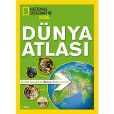 OMZ National Geographic Kids Dünya Atlası Kız Erkek Çocuk Oyuncak Eğitici Oyuncaklar
