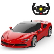 OMZ Rastar 1:14 Ferrari SF90 Stradale Kumandalı Araba Kız Erkek Çocuk Oyuncak Eğitici Oyuncaklar