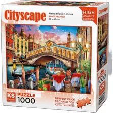 OMZ Ks Games Riatto Bridge In Venice Puzzle 1000 Parça 20757 Kız Erkek Çocuk Oyuncak Eğitici Oyuncaklar