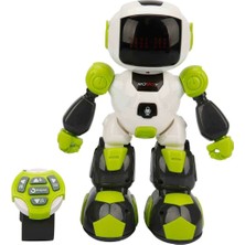 OMZ Sesli ve Işıklı Uzaktan Kumandalı Programlanabilir Robot Kız Erkek Çocuk Oyuncak Eğitici Oyuncaklar