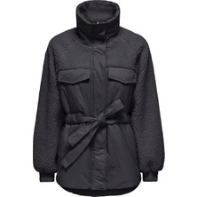 Only 15322074 Siyah Kadın Mont