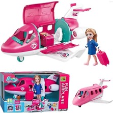 paraply Pilot Uçaklı Bebek Kız Erkek Çocuk Oyuncak Eğitici Oyuncaklar