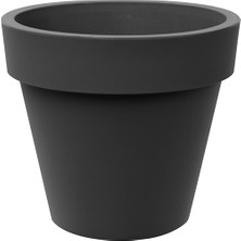 Teraplast Vaso Standard One 80 Antrasit Plastik Saksı