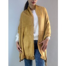 Gönülden Tasarım Angora Yumuşak Fırfırlı Kadın Şal 180X65 cm