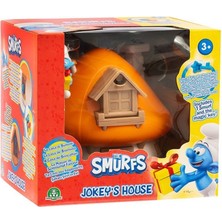 OMZ PUF20000 Şirinler Mantar Evi Oyun Seti - Model Bildirin Kız Erkek Çocuk Oyuncak Eğitici Oyuncaklar