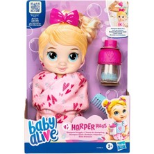 paraply F9119 Baby Alive Şampuan Sevgisi Sarışın Bebek +3 Yaş Kız Erkek Çocuk Oyuncak Eğitici Oyuncaklar