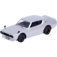 OMZ Inno 1:64 Nissan Skyline Silver 200 Gt-R Kız Erkek Çocuk Oyuncak Eğitici Oyuncaklar