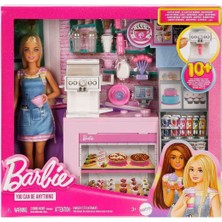 OMZ HXN94 Barbie Kahve Dükkanı Oyun Seti Kız Erkek Çocuk Oyuncak Eğitici Oyuncaklar