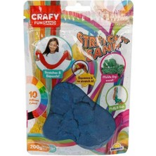 OMZ Streç Oyun Kumu Koyu Mavi 200 gr Kız Erkek Çocuk Oyuncak Eğitici Oyuncaklar