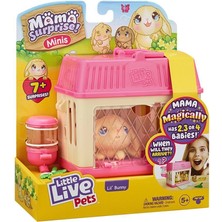 OMZ LP301200 Little Live Pets Anne Tavşan ve Yavruları Oyun Seti - 26511 Kız Erkek Çocuk Oyuncak Eğitici